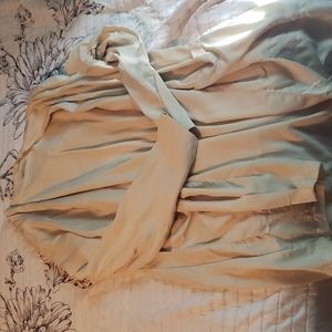 Amanda Moss Cream Stretch Blazer